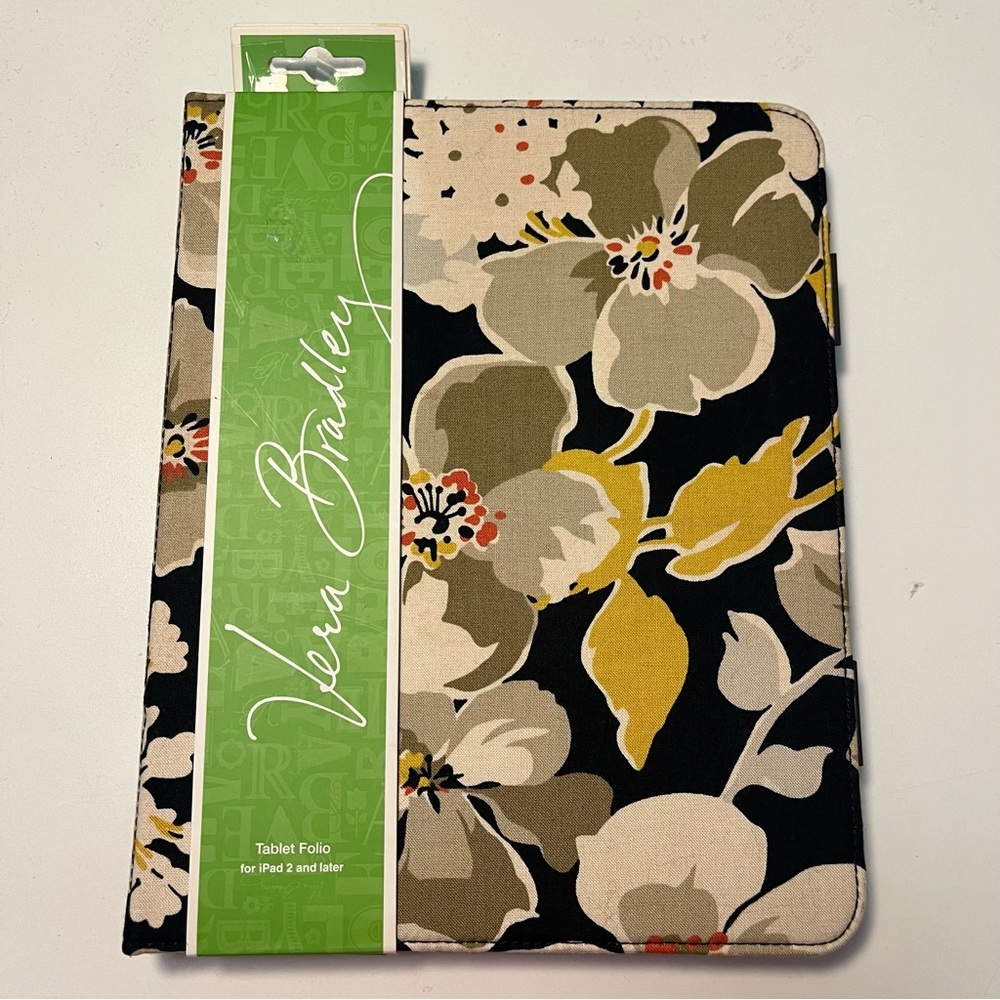 VERA BRADLEY Dogwood Tablet Folio for iPad 2 and later